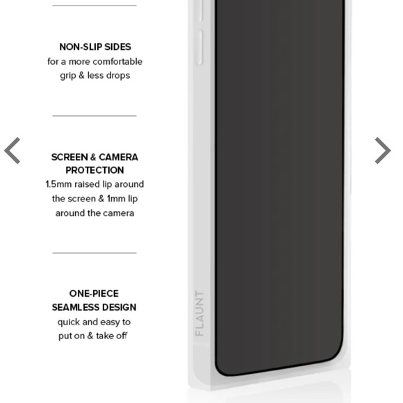 Bundle of 4 FLAUNT square iPhone 11 Pro Max phone cases + BONUS clear case! - Picture 5 of 6